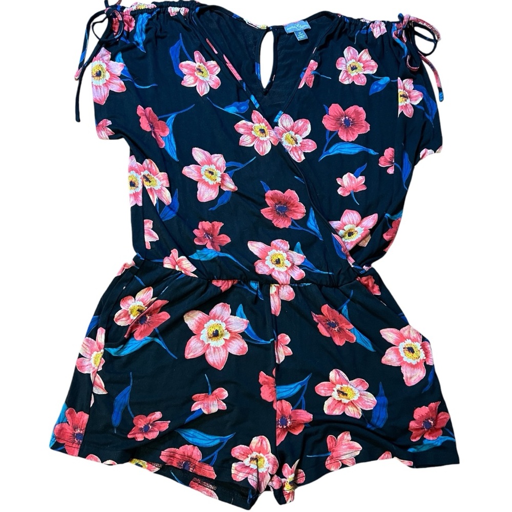 Cute and Classy Floral Romper